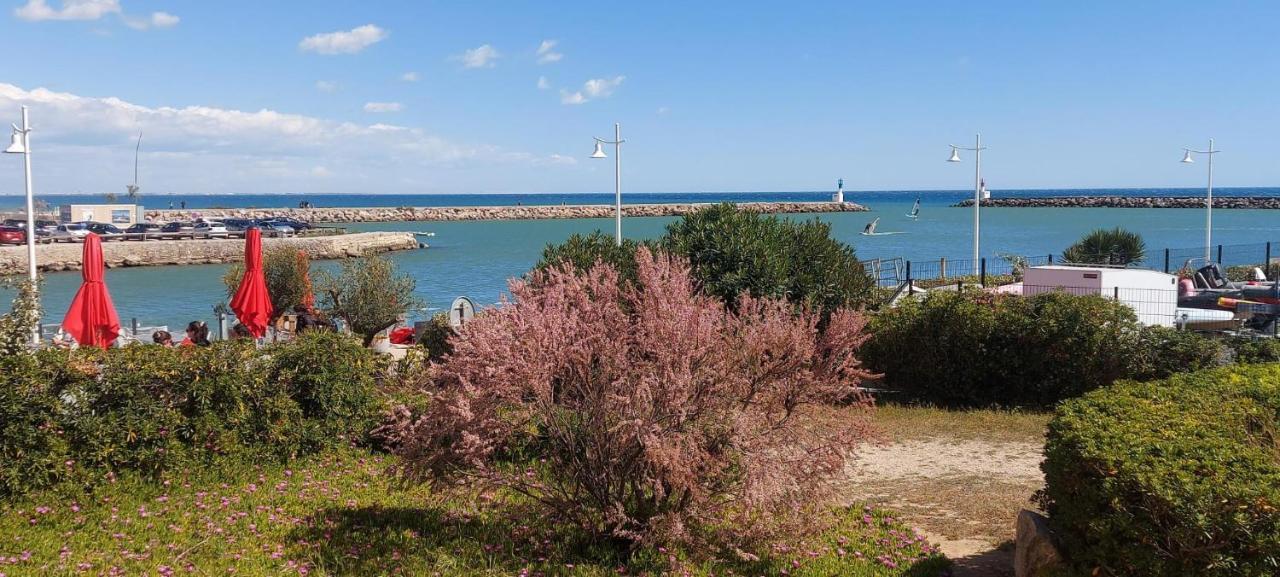 T3 Carnon, 1Ere Ligne 50M Plage Terrasse Parking Mauguio Eksteriør billede